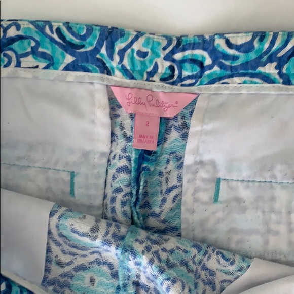 Lilly Pulitzer shorts size 2 - Picture 5 of 7